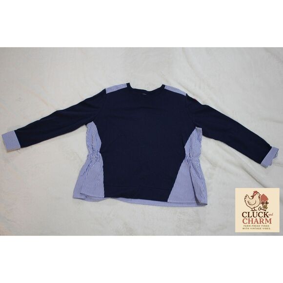 Vineyard Vines Tie-Back Blouse – Size M - Picture 1 of 3